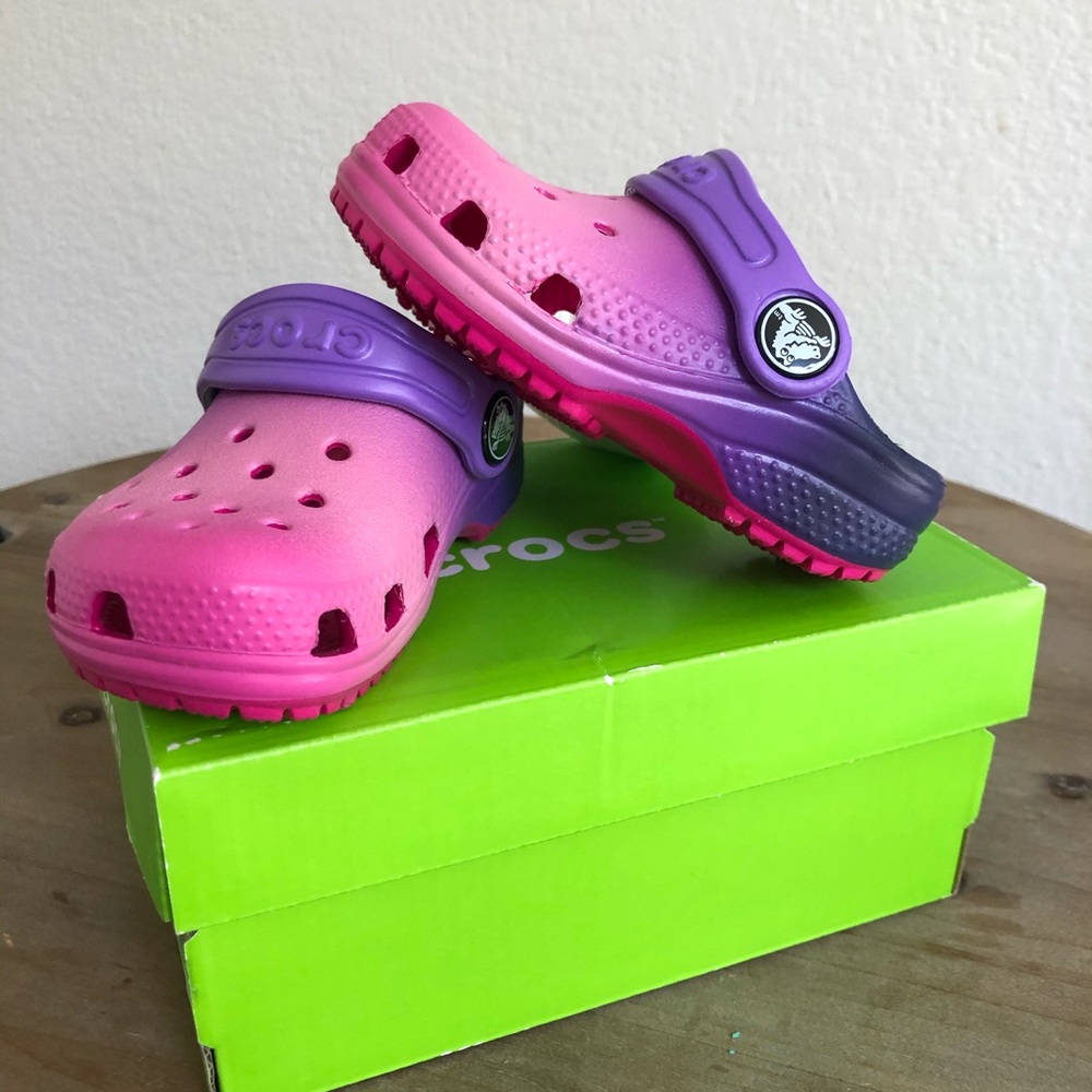 Ombré Toddler Crocs